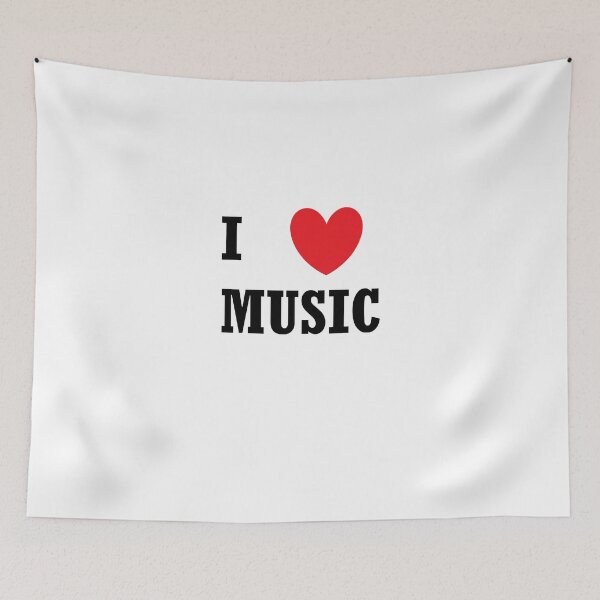 Item preview, I Heart Music designed and sold by carravase.