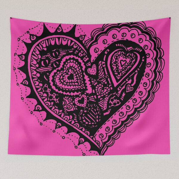 Item preview, Valentine Heart 2 Aussie Tangle Alternate Options designed and sold by Heatherian.