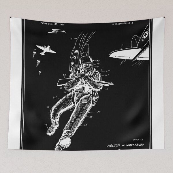 Item preview, Combat Suit Patent - Black designed and sold by FinlayMcNevin.