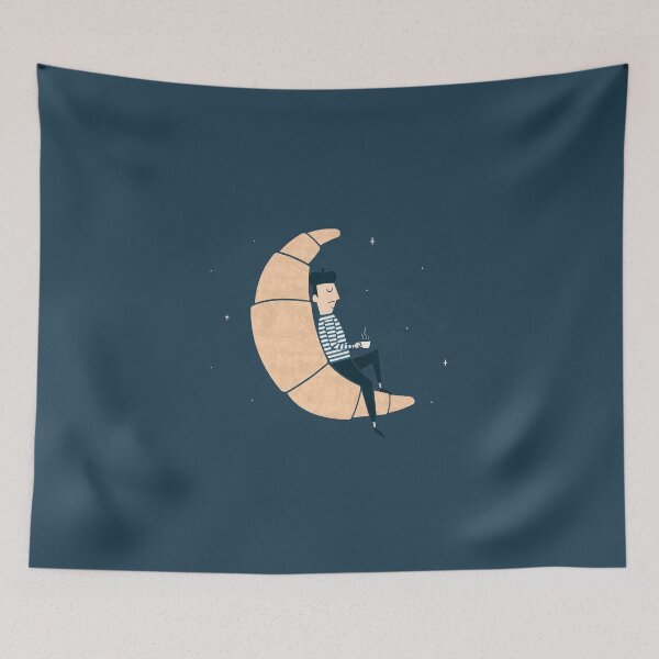 Item preview, Ze Croissant Moon designed and sold by HandsOffMyDinosaur.
