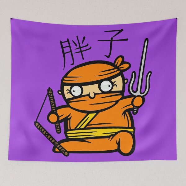 Item preview, Fatty Ninja designed and sold by artdyslexia.