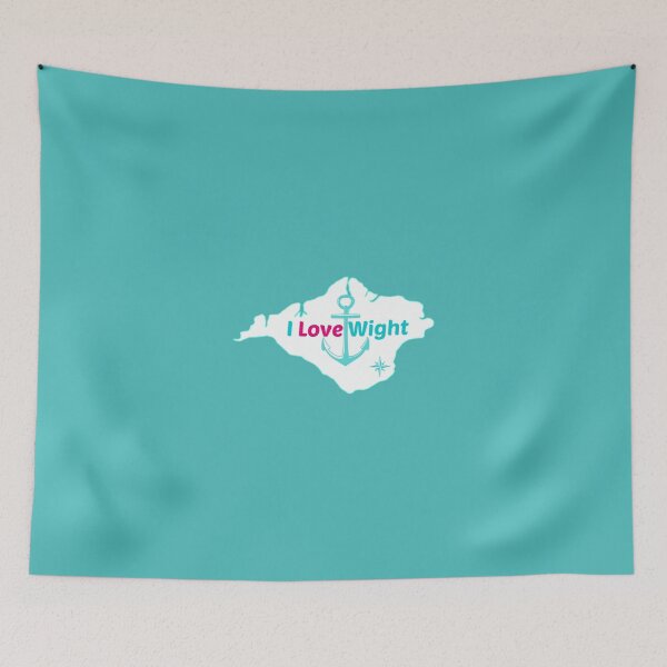 Item preview, I LOVE WIGHT designed and sold by Wightstitches.