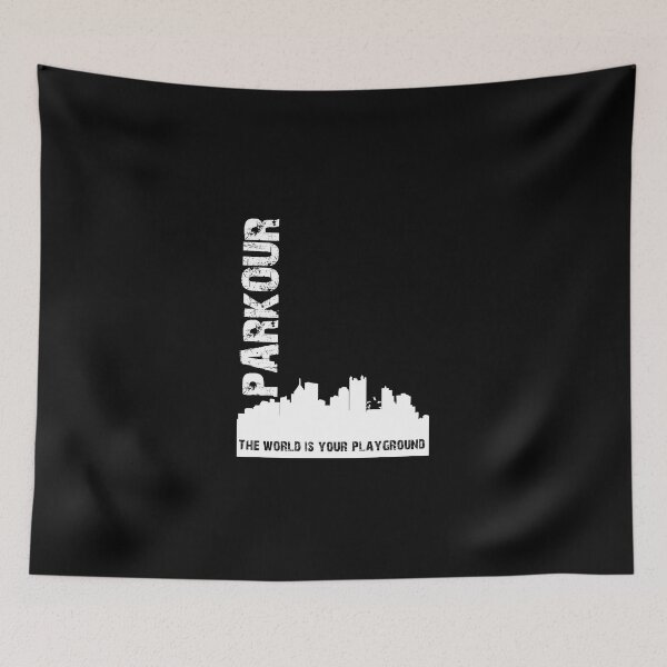 Item preview, Parkour The world is your playground designed and sold by SlubberCub.