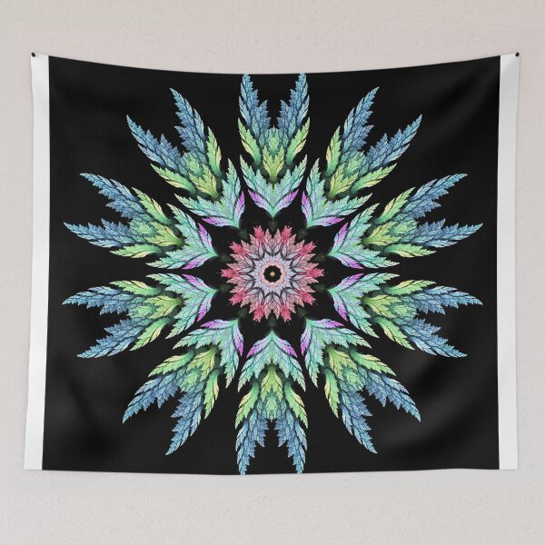 Aperçu de l'œuvre Fractal Wings Kaleidoscope créée et vendue par fantasytripp.