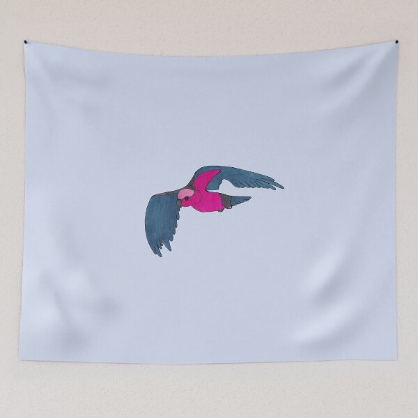 Item preview, Galah in flight designed and sold by Anne van Alkemade.