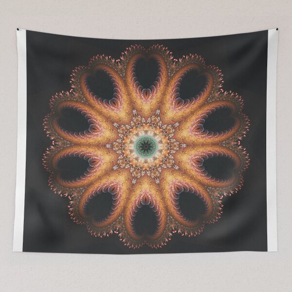 Aperçu de l'œuvre Fractal Sands Kaleidoscope 02 créée et vendue par fantasytripp.