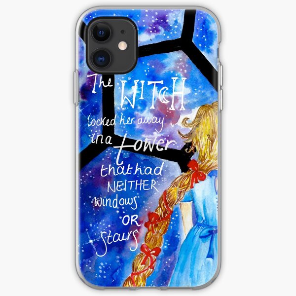 The Lunar Chronicles- Cress w/ Quote iPhone Soft Case