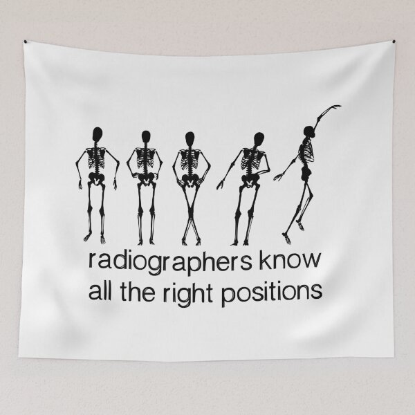Item preview, Radiographers Know All The Right Positions (Black) designed and sold by ssddesigns.