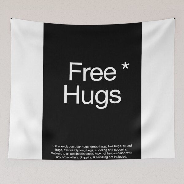 Item preview, Free Hugs* designed and sold by Richard Rabassa.