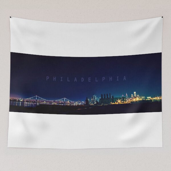 Item preview, Philadelphia at night.  designed and sold by America Roadside..