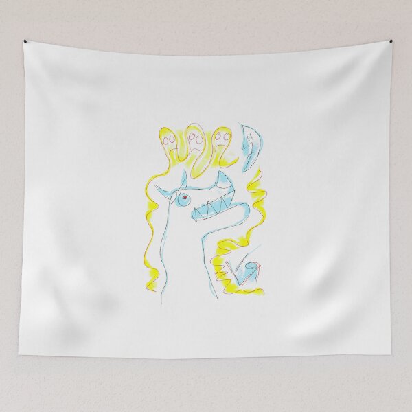 Item preview, "Monster Puppet Surrounded by Spirits" by Richard F. Yates designed and sold by richardfyates.