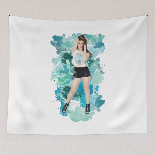 Artikelvorschau, Lauren Jauregui Blue Splash! entworfen und verkauft von foreverbands.