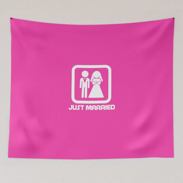 Item preview, Marriage Series - JUST MARRIED designed and sold by AMGraphicStudio.