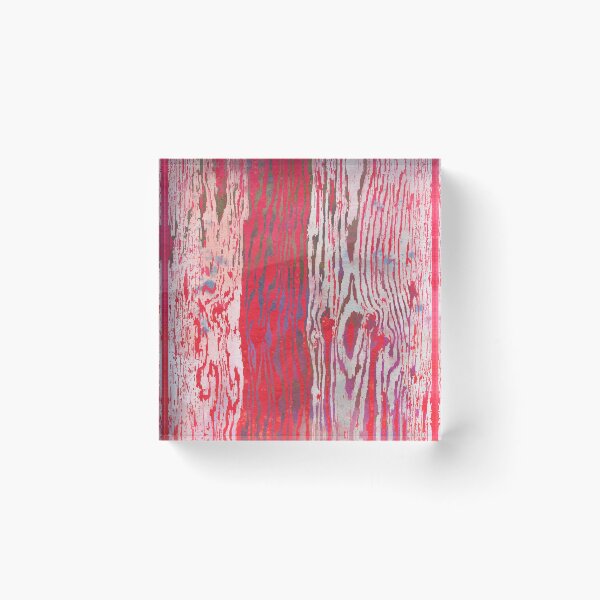 Item preview, Modern Faux Bois Woodgrain Pattern in Red designed and sold by AndreaHelmArt.