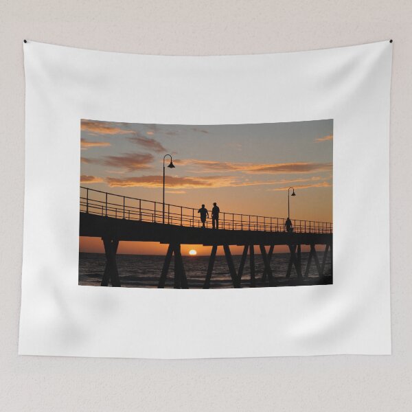 Item preview, Glenelg Jetty at Sunset designed and sold by terryhewitt.