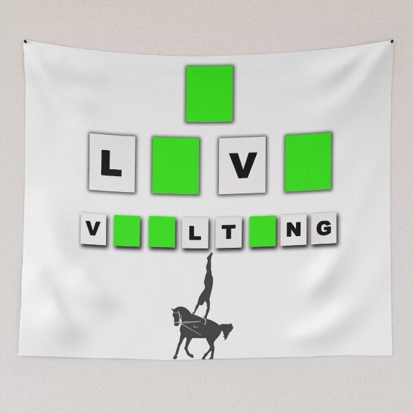 Item preview, I Love Vaulting designed and sold by Barrie Hocking.