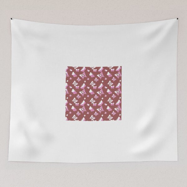 Item preview, Marsala and Pink Butterflies designed and sold by Greenbaby.