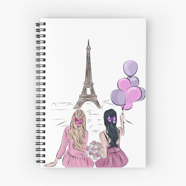 Item preview, Girls with balloons in paris designed and sold by Kristina Мажитова.