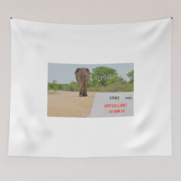 Item preview, Elephant - Tourists go Slow designed and sold by LivingWild.