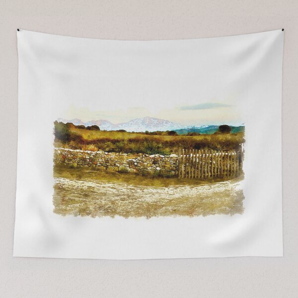 Item preview, Arzachena: landscape with mountain designed and sold by Giuseppe Cocco.
