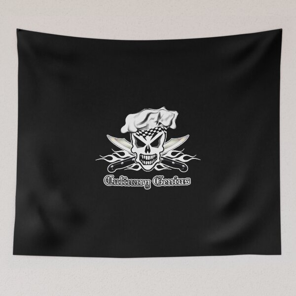 Item preview, Chef Skull 2: Culinary Genius 3 white flames designed and sold by sdesiata.