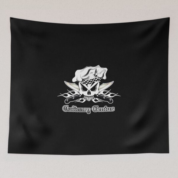 Item preview, Chef Skull 2.3: Culinary Genius 3 white flames designed and sold by sdesiata.