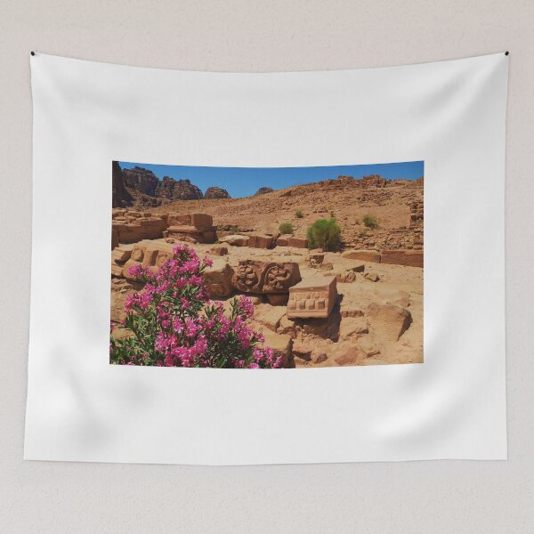 Item preview, Carvings And Flowers At Petra designed and sold by Malcolm Snook.