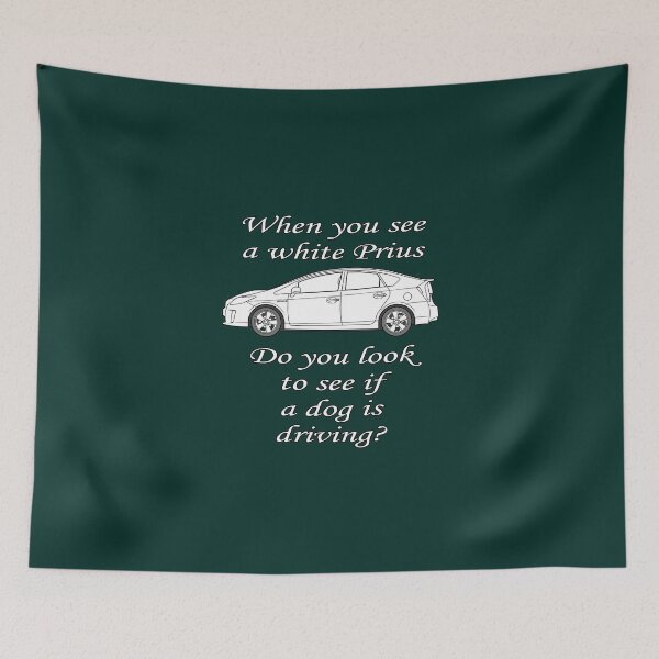 Item preview, White Prius designed and sold by backinajpg.