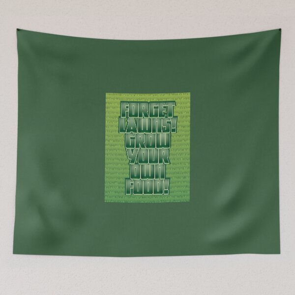 Item preview, Forget Lawns designed and sold by humanscale Arts.