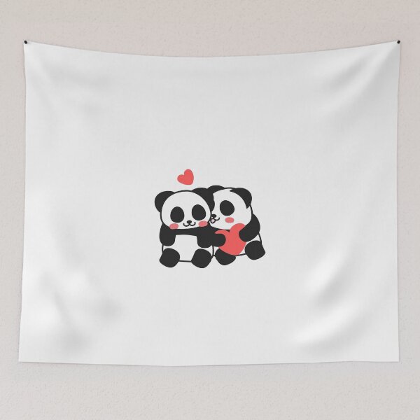 Item preview, Panda & Panda Sticker designed and sold by Satienpong Thongroon.