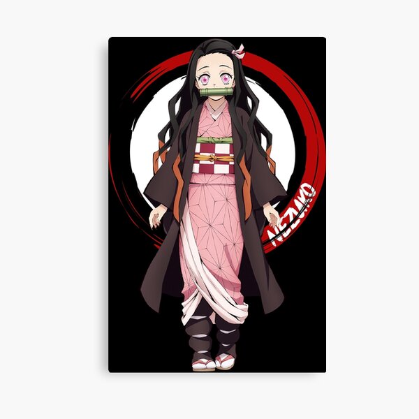 nezuko canvas painting