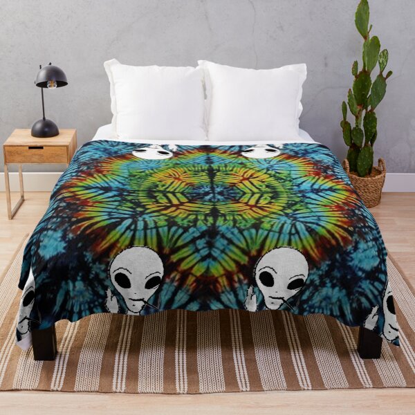 Item preview, Tie Dye Alien Salute designed and sold by Reed Williams.