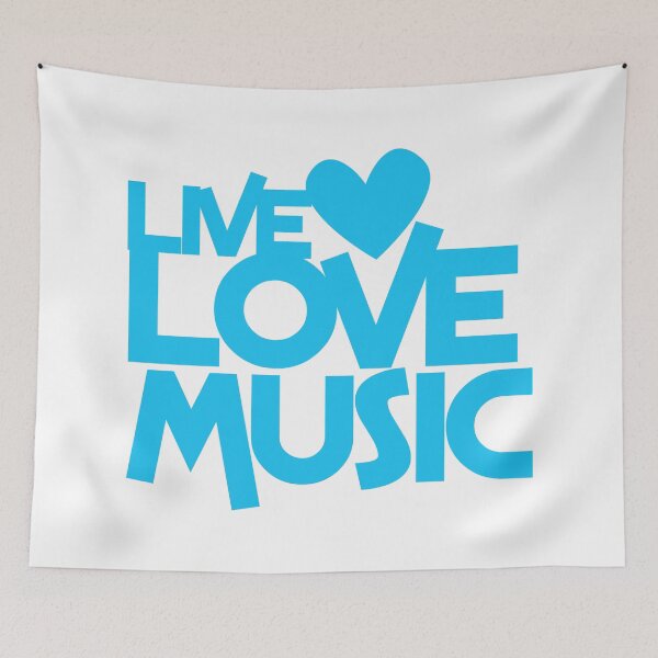 Item preview, LIVE LOVE MUSIC designed and sold by jazzydevil.