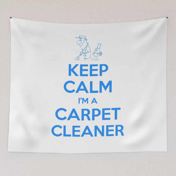 Item preview, Keep calm, I'm a carpet cleaner designed and sold by Dis-An-Dat.