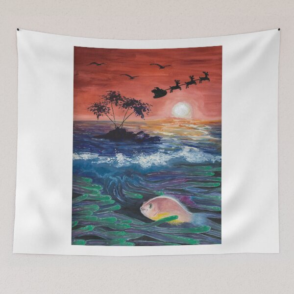 Item preview, Clownfish Christmas designed and sold by Kyra C. Kalageorgi.