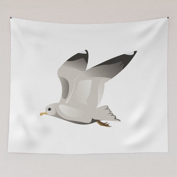 Item preview, Flying seagull 2 designed and sold by AnnArtshock.