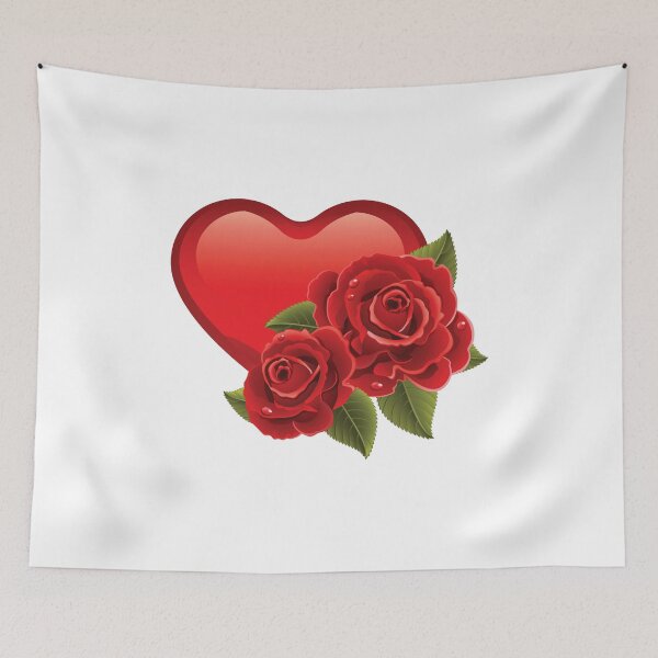 Item preview, Heart with roses! designed and sold by Vitalia.
