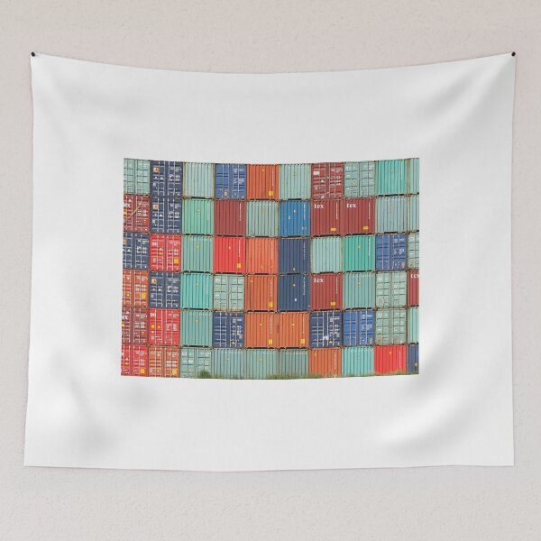 Item preview, Rotterdam Harbour - Containers designed and sold by Maureen Keogh.