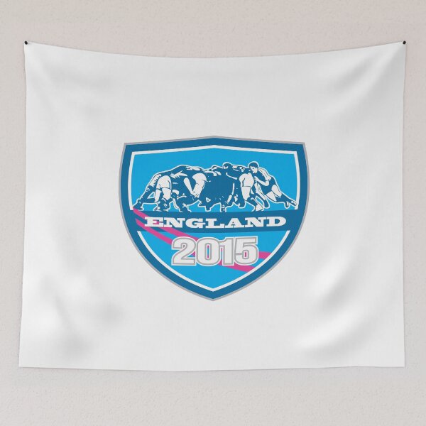 Item preview, Rugby Scrum England 2015 Shield designed and sold by patrimonio.