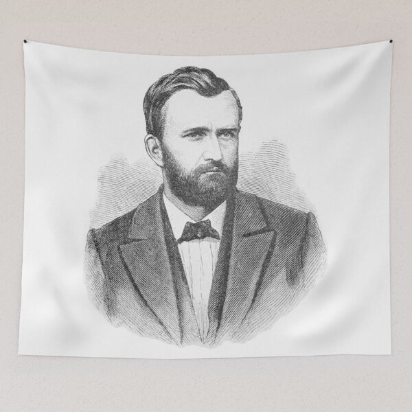 Item preview, Ulysses S. Grant Illustrative Portrait  designed and sold by BravuraMedia.