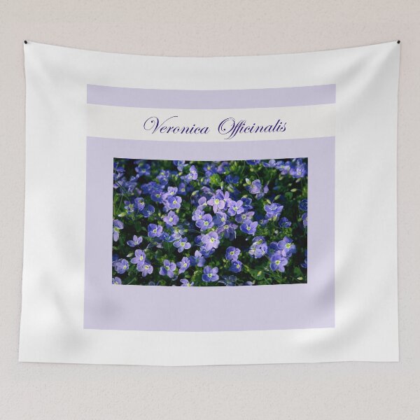Item preview, Veronica Officinalis  designed and sold by SmoothBreeze7 | Liz Collet Photography.