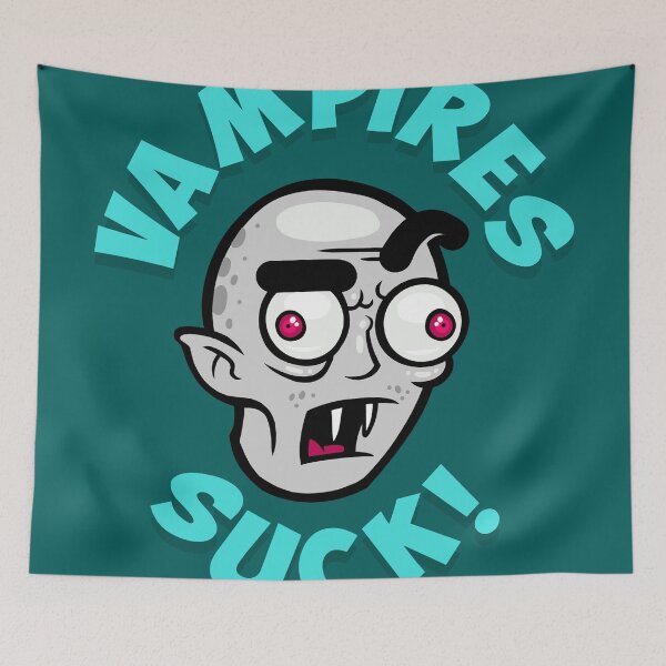Item preview, Vampires Suck designed and sold by artdyslexia.