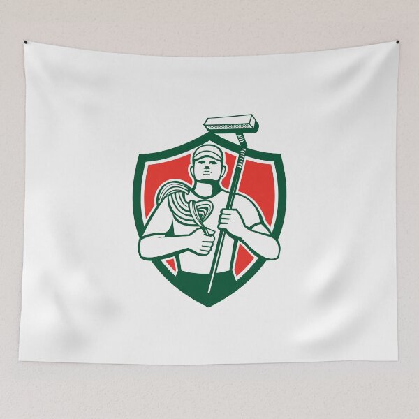 Item preview, High Rise Window Cleaner Shield Retro designed and sold by patrimonio.