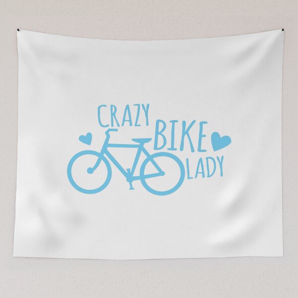 Item preview, Crazy Bike Lady designed and sold by jazzydevil.