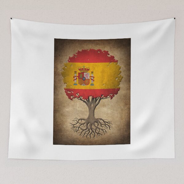 Item preview, Tree of Life with Spanish Flag designed and sold by JeffBartels.