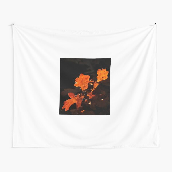 Item preview, Oak tree leaves in fall colors with dark background. designed and sold by KerstinB.