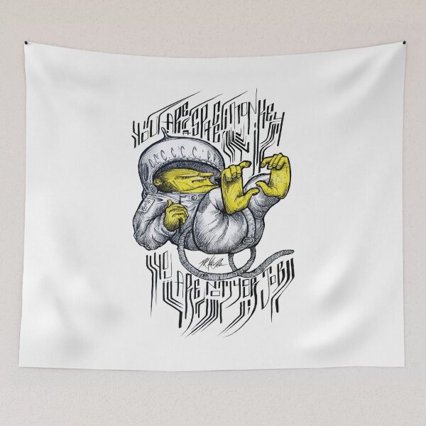 Item preview, space monkey - you are not your job designed and sold by MrKlevra.
