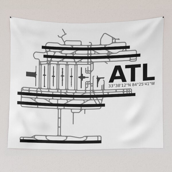 Item preview, Hartsfield-Jackson Atlanta International Airport designed and sold by game2genesis.