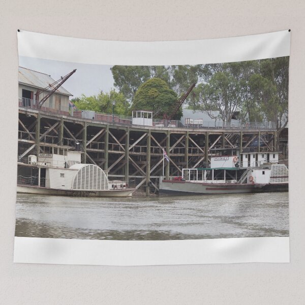 Item preview, Historic inland port of Echuca, Australia designed and sold by shaynetwright.