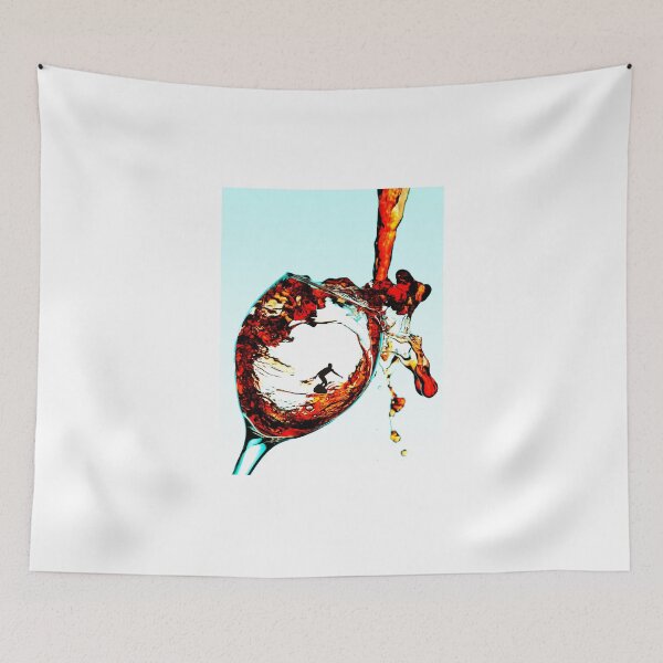 Item preview, Surfeando en una copa de vino designed and sold by Paul Ge.
